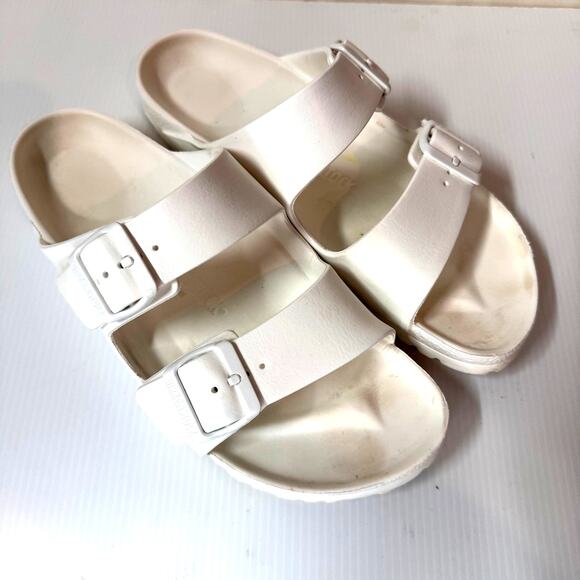 Birkenstock Other - BIRKENSTOCK Arizona EVA Sandals White EU Size 40 Pool Beach Waterproof Vacation